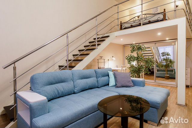 

Квартира-студия, 54 м², 2 кровати