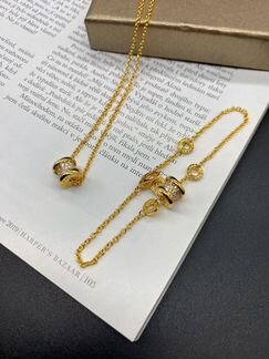 Колье bvlgari браслет булгари