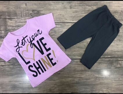 Новый комплект на девочку 1 год