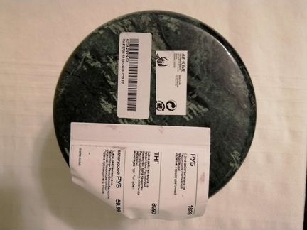 H&m home ваза мрамор зелёная новая