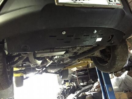 Actyon new защита пыльник переднего бампера