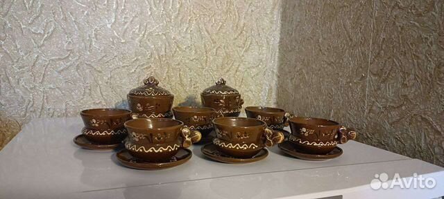 Сервиз кофейный. Винтаж. Керамика