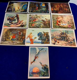 Сталин Сов. пропаганда Космонавты Буратино