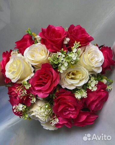 Интерьерная композиция искусственные цветы букет