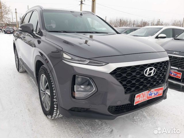 Hyundai Santa Fe 2.2 AT, 2018, 76 000 км