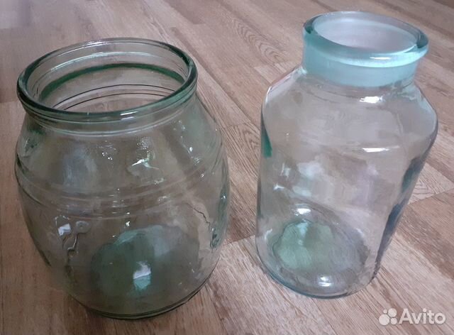 Банки декоративные, стекло, винтаж, СССР