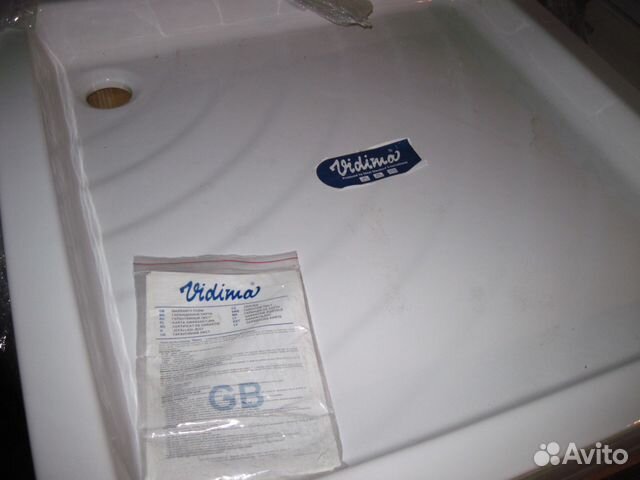 Поддон душевой 80х80 керамический Vidima W838501 купить в Белгороде ...