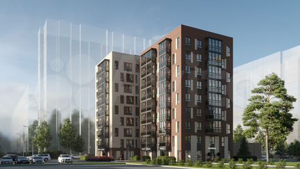 2-к. квартира, 53 м², 6/9 эт.