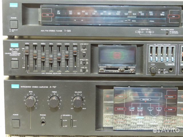 Sansui A-707 T-505 RG-707 D-99MW itra