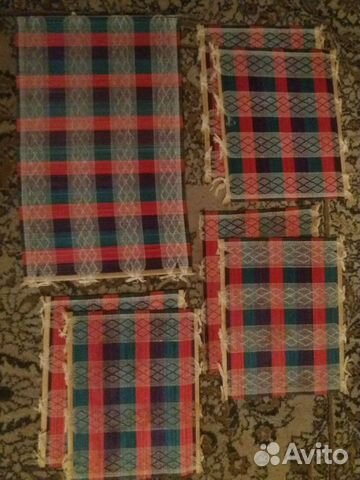 Бамбуковые салфетки под горячее 80х годов