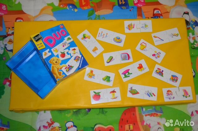 Детские игры-пазлы и домино