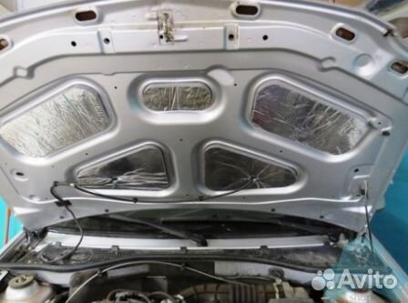 Комплект шумо-виброизоляции капота Ларгус/Рено