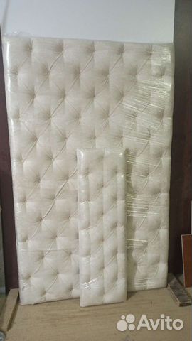 Каретная стяжка. Ткань, велюр, кожзам