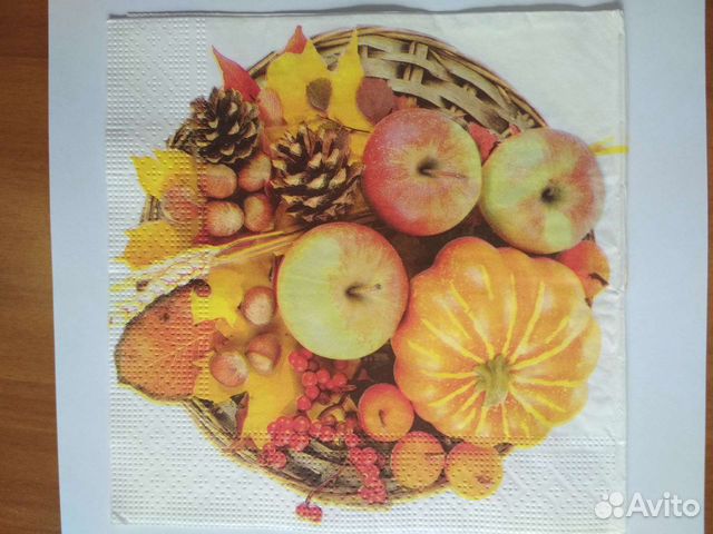 Декупажные салфетки поштуч