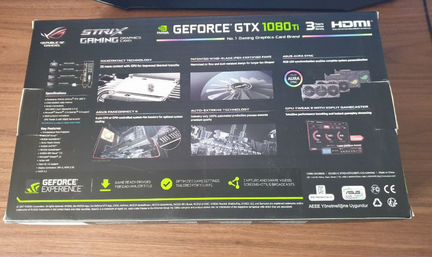 Asus ROG strix OC GTX 1080 ti