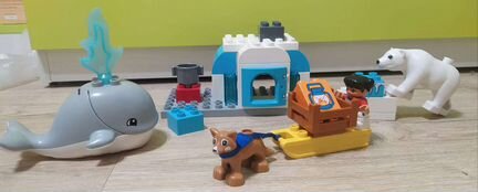 Конструктор lego duplo Town Вокруг света: Арктика