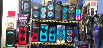 Большие портативные колонки Новые с гарантией