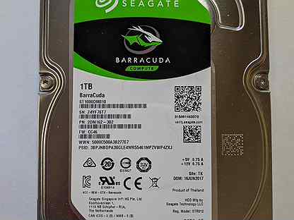 HDD Seagate Barracuda 1TB