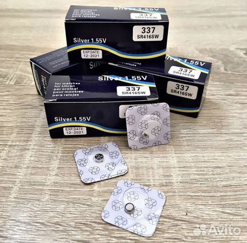 Батарейка sony 337 для капсульных микронаушников