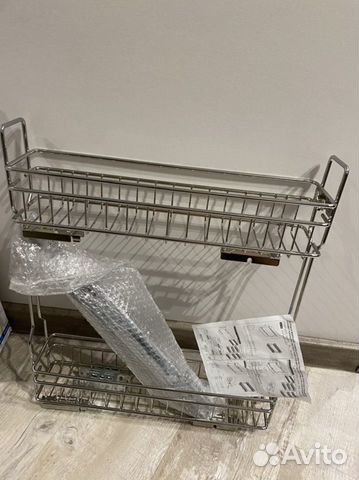 Бутылочница выдвижная двухуровневая