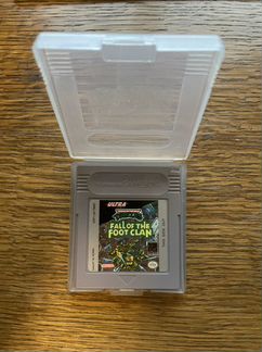 Tmnt fall of the foot clan Nintendo gameboy