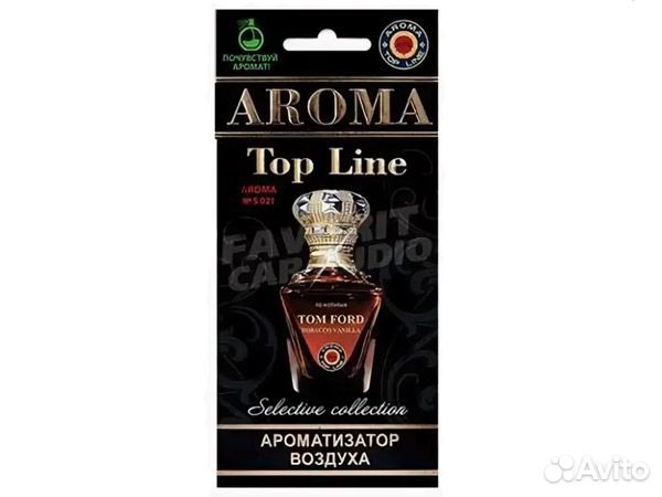 Ароматизатор картонный Tom Ford Tobacco Vanilla