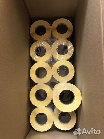 Термоэтикетки 75х120 мм