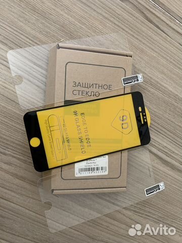 Защитное стекло iPhone 8 plus/7plus 4шт