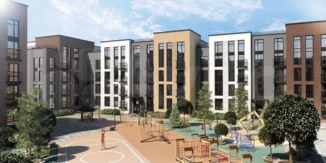 2-к. квартира, 76 м², 1/4 эт.