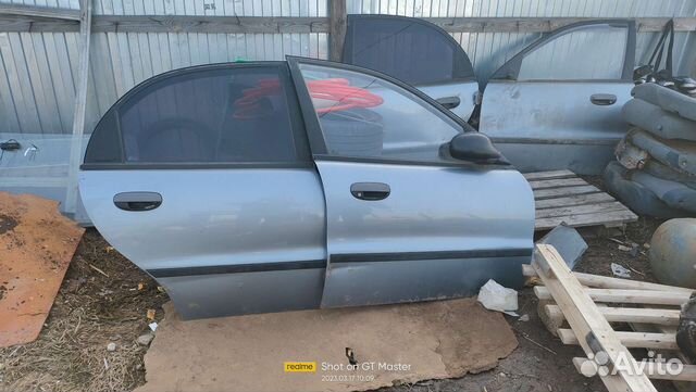 Комплект дверей на chevrolet lanos