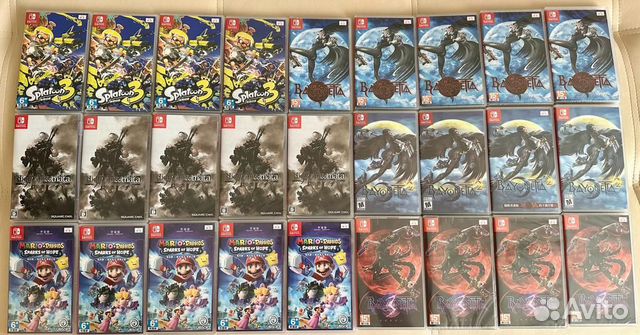 Игры nintendo Switch bayonetta и NieR: Automata