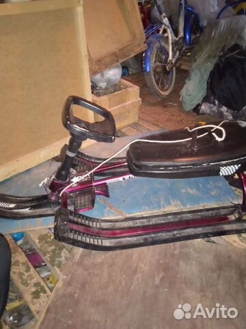 Детский снегокат бу