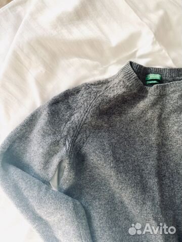 Шерстяной свитер Benetton xs-s