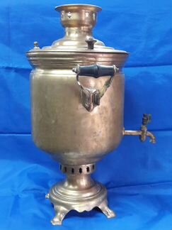 Самовар дровяной Тула. Краник для Самовара. Ручки