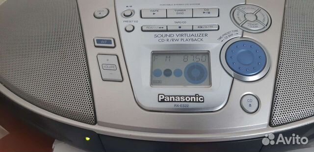 Магнитофон panasonic rx-es 22