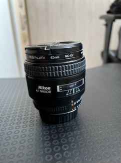 Объектив nikkor 85mm 1.8/nikon никон 85 мм 1.8