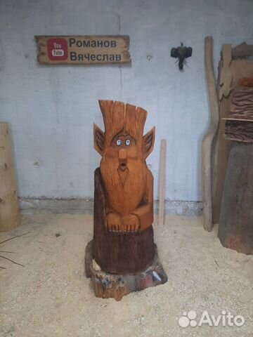 Фигура из дерева 