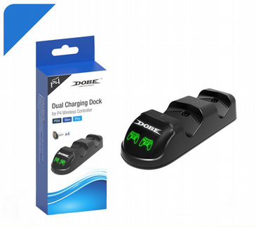 Подставка под два джойстика PS4 Dobe TP4-1877