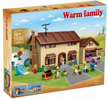 Конструктор Дом Симпсонов 2580 деталей (19016)