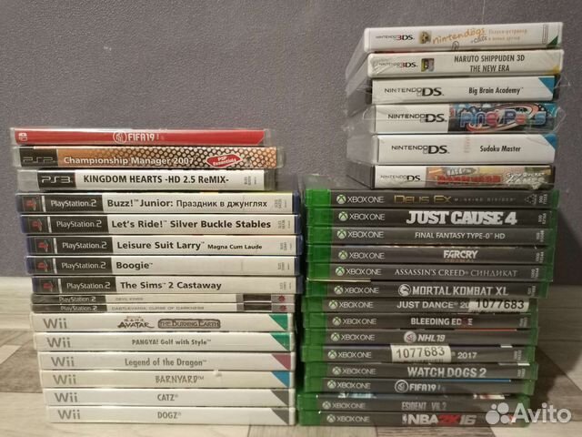 Новые игры на разные консоли sealed