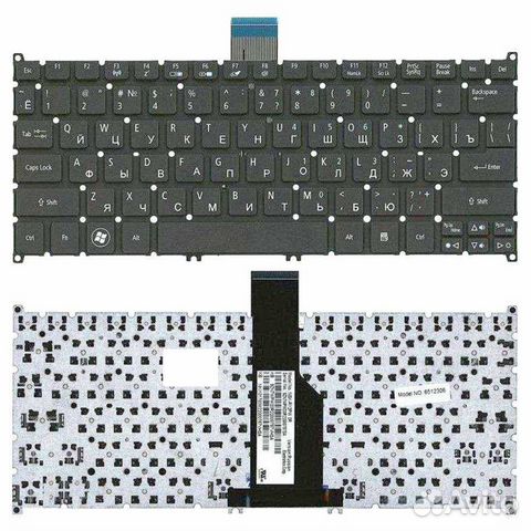 Клавиатура для нетбука Acer V5-122. Отп. в регионы