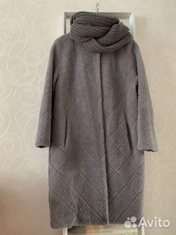 Шуба из натуральной овчины (снежная королева)