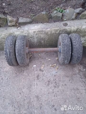 Ось-балка для прицепа