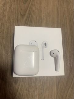 Наушники apple airpods оригинал левый и кейс