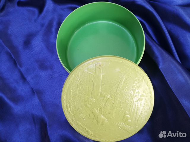 Винтажная карболитовая шкатулка (50-е годы)