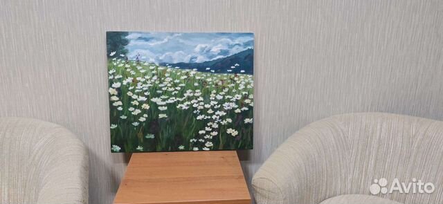 Картина маслом на холсте пейзаж