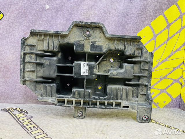 Крепление аккумулятора Площадка акб Санта Фе 2018