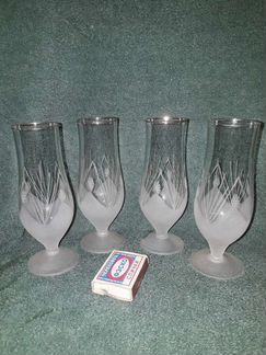 Фужеры хрустальные СССР