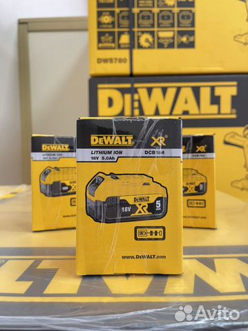 Аккумуляторы dewalt новые