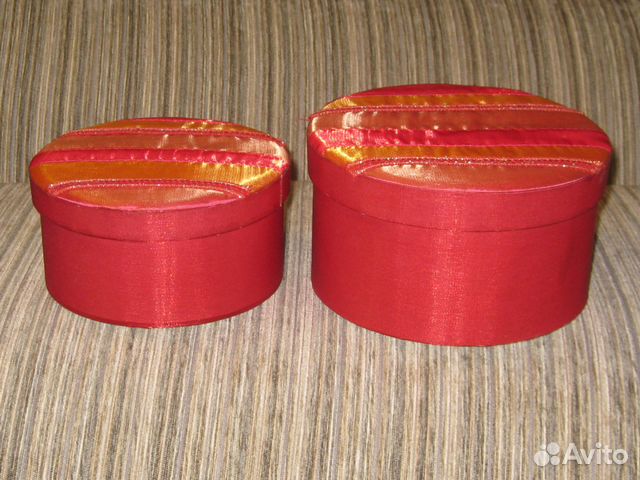 Набор шкатулок для рукоделия (2 шт, новые)